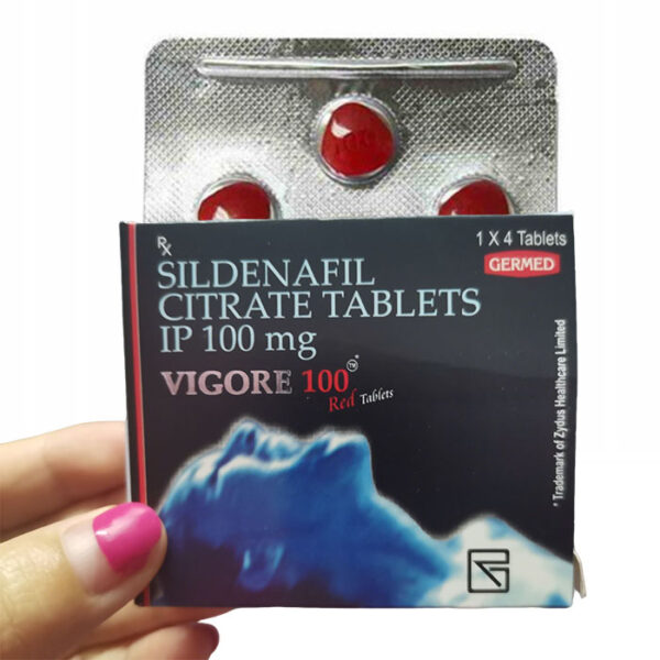 印度壯陽藥 超級威而剛 威格拉 VIGORA 紅魔 強勁壯陽助勃 速效 4顆/每盒