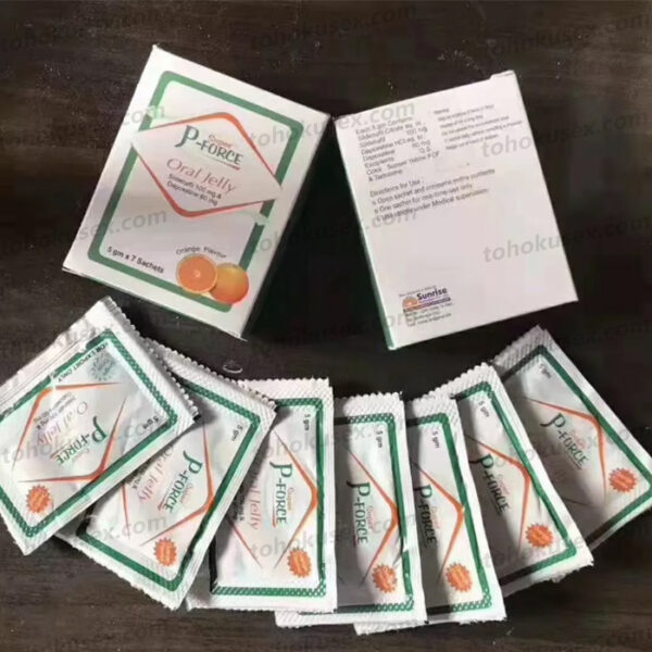 泰國果凍雙效-4 泰國果凍雙效 台灣正品購買 液態威而剛 Super P-Force Oral Jelly 速效助勃增硬 橙味 7片盒裝