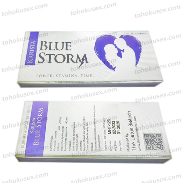 印度壯陽藥 巔峰藍色風暴 超級威爾剛雙效 Krrista Blue Storm 超強壯陽持久 台灣正品現貨二天到店