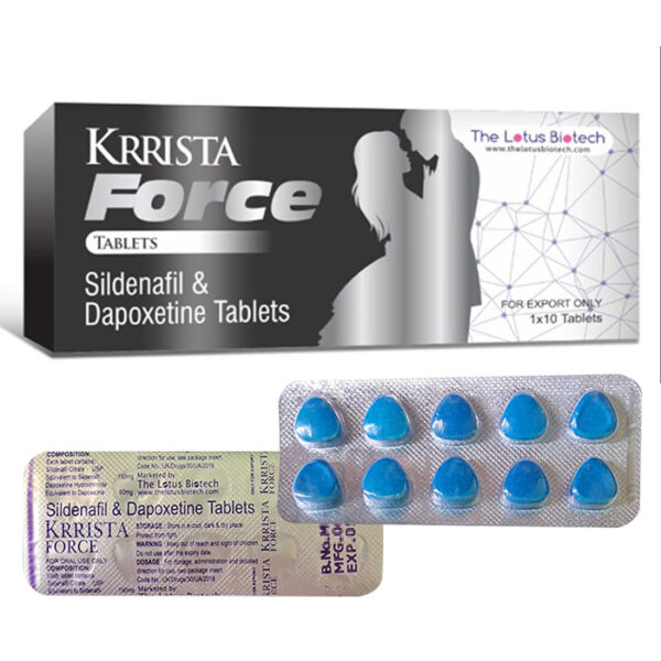 新品推薦 黑色風暴 超級雙效威而剛 Krrista Force 強效助勃增硬+持久